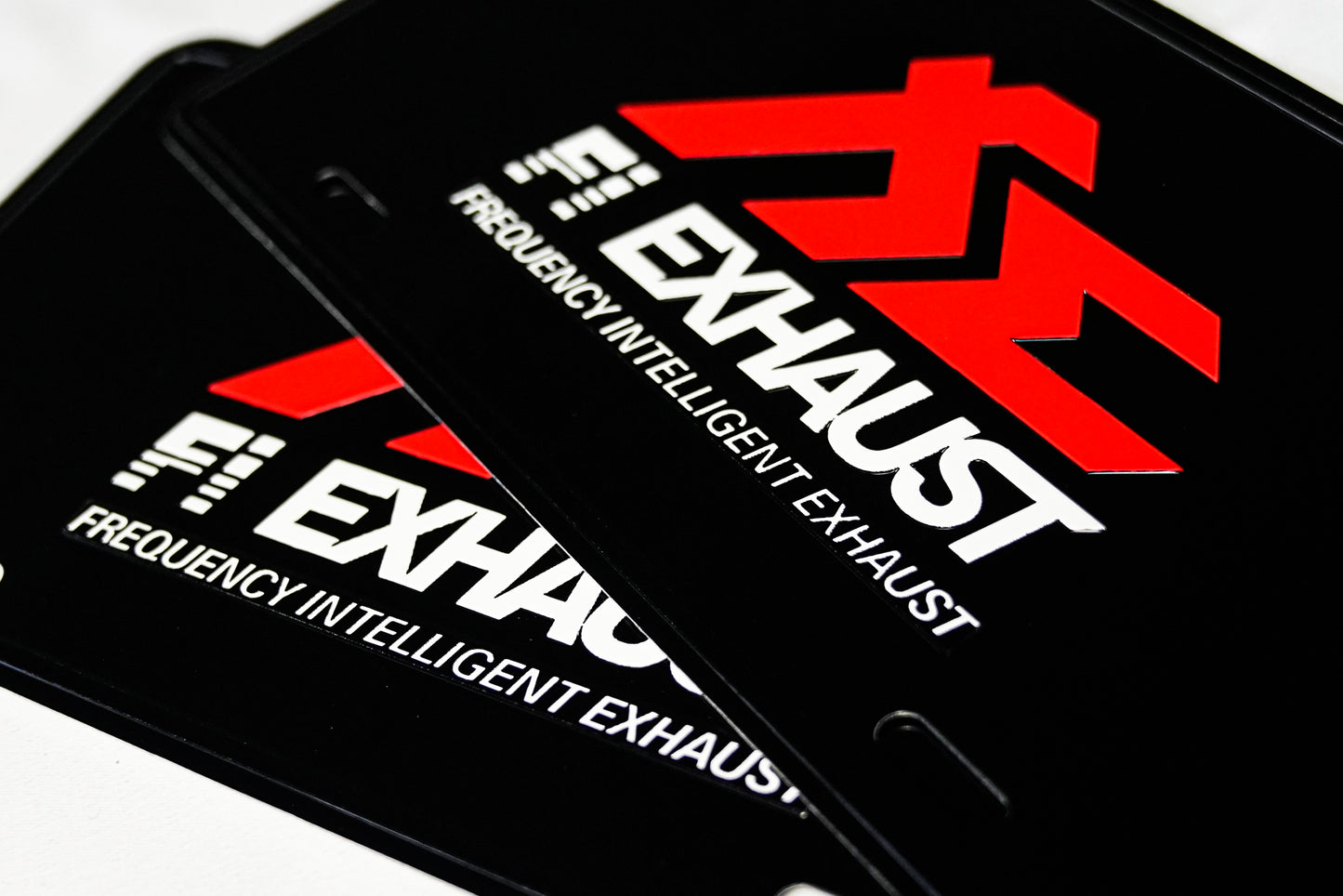 Fi EXHAUST 美國車牌(1PCS)