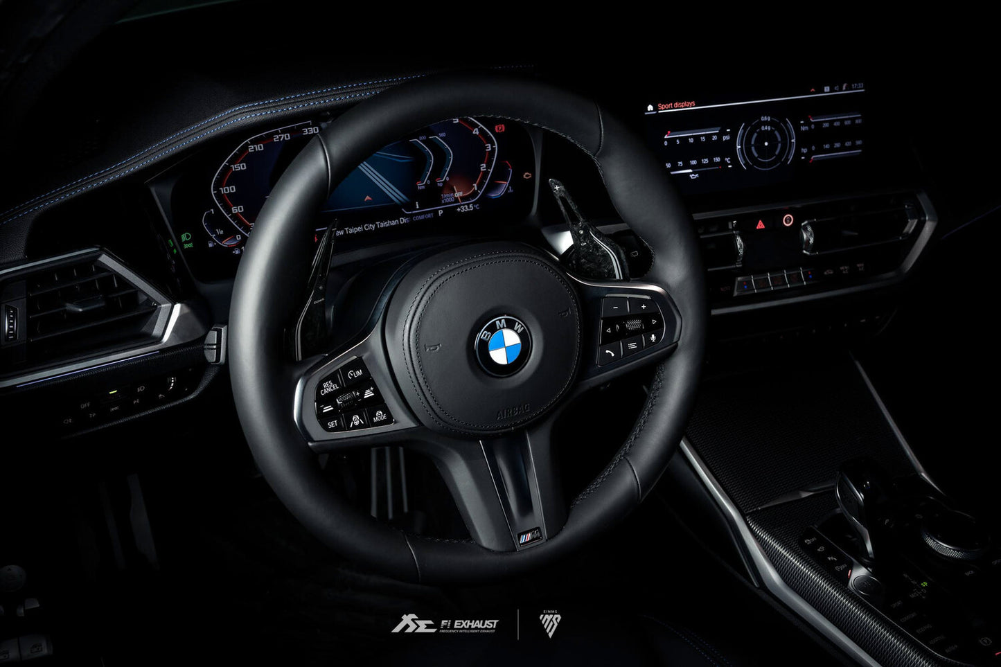BMW G系列 鍛造碳 競技銀色線