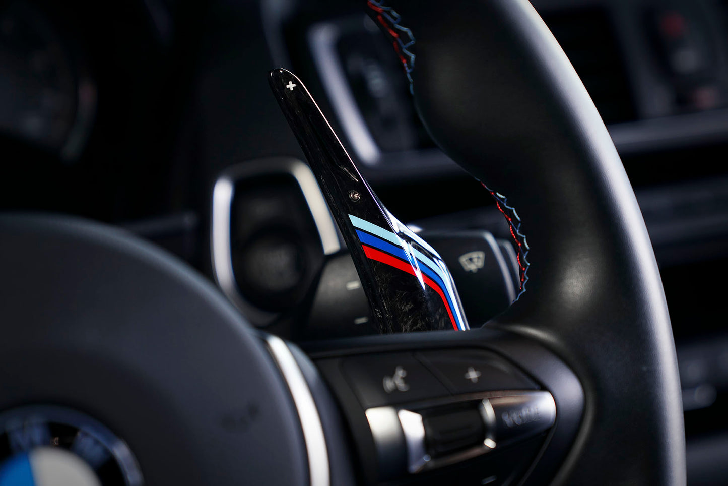 BMW M系列鍛造碳 亮光經典M三色